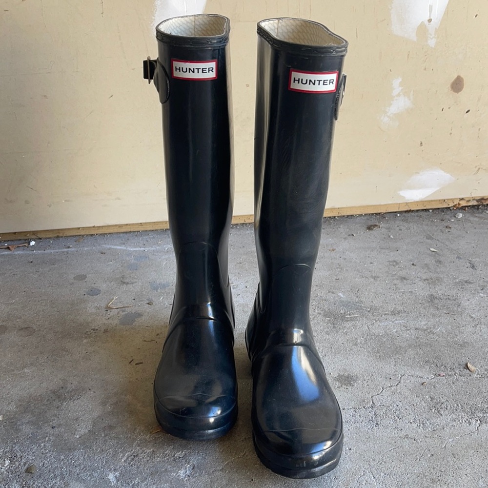 Hunter Boots- size 7
